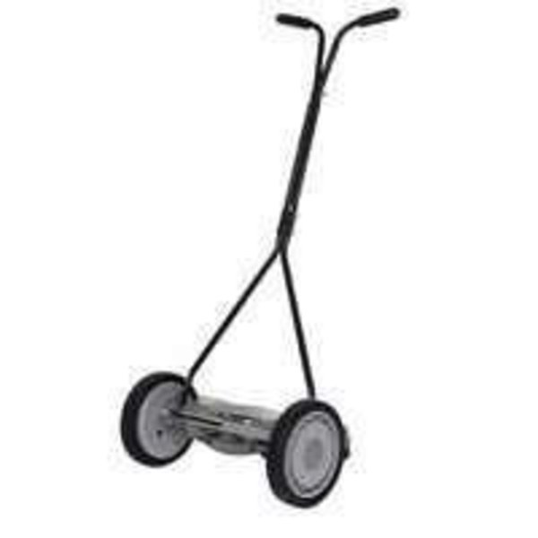 Great States GREAT STATES 415-16 Reel Lawn Mower, 16 in W x 1/2 to 2-1/2 in H Cutting, 5-Blade 1816-16EW/415-16